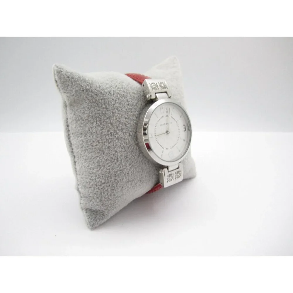 Women Liz Claiborne Quartz WR Analog 32mm Round‎ Watch (H523) 